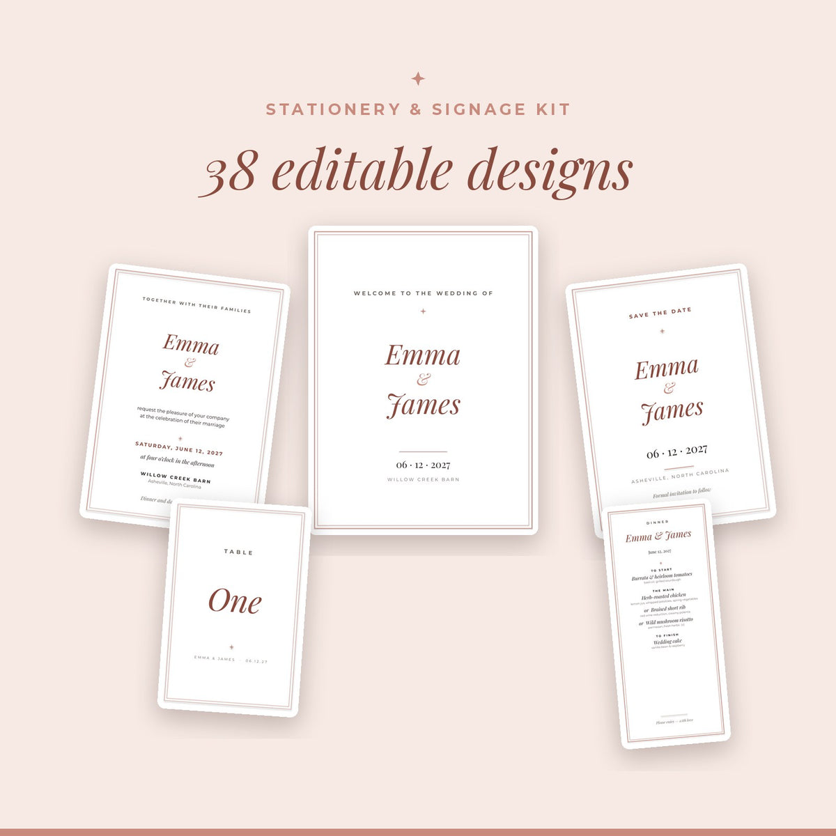 Stationery & Signage Kit